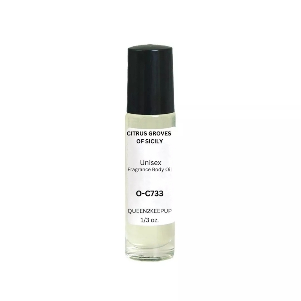 Citrus Groves of  Sicily (Unisex) Body Oil Fragrance 10 ml  Scent 1/3 oz Roll-On - Picture 5 of 5